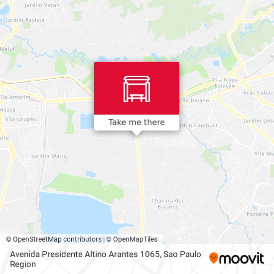 Avenida Presidente Altino Arantes 1065 map