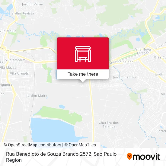 Rua Benedicto de Souza Branco 2572 map
