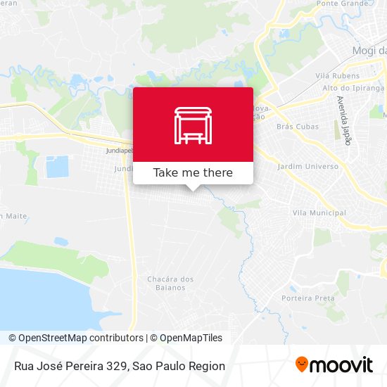 Rua José Pereira 329 map