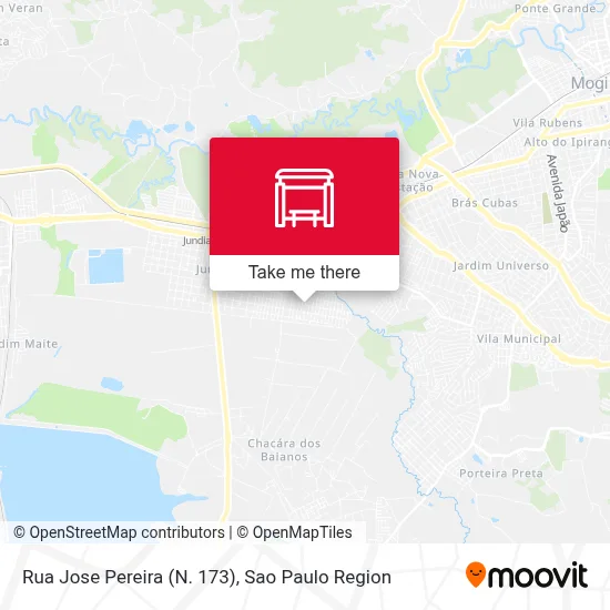 Rua Jose Pereira (N. 173) map