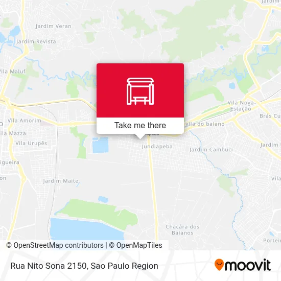 Rua Nito Sona 2150 map