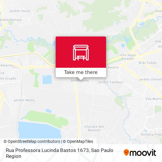 Rua Professora Lucinda Bastos 1673 map
