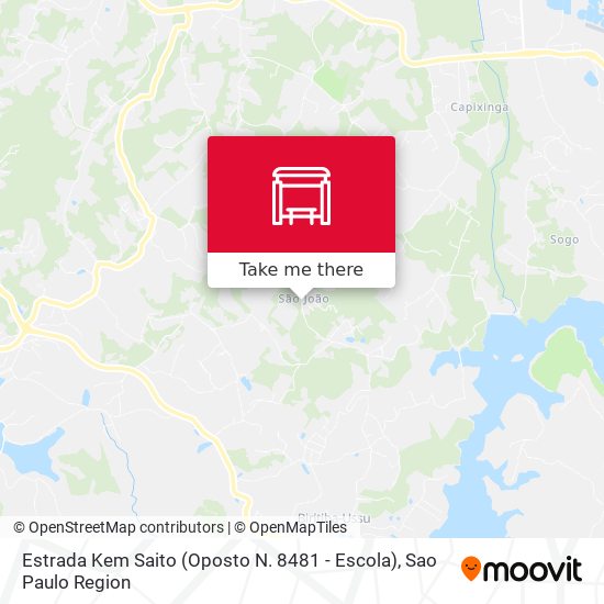 Estrada Kem Saito (Oposto N. 8481 - Escola) map