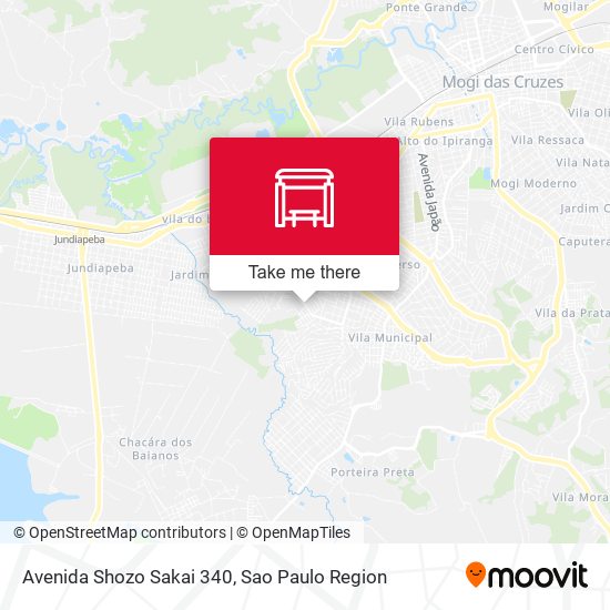 Avenida Shozo Sakai 340 map