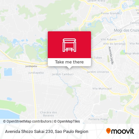 Avenida Shozo Sakai 230 map