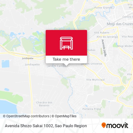 Avenida Shozo Sakai 1002 map