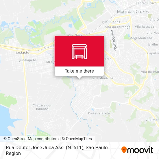 Rua Doutor Jose Juca Assi (N. 511) map