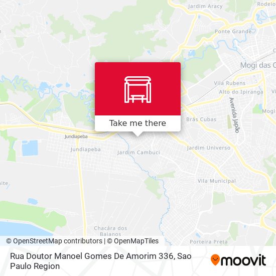 Rua Doutor Manoel Gomes De Amorim 336 map