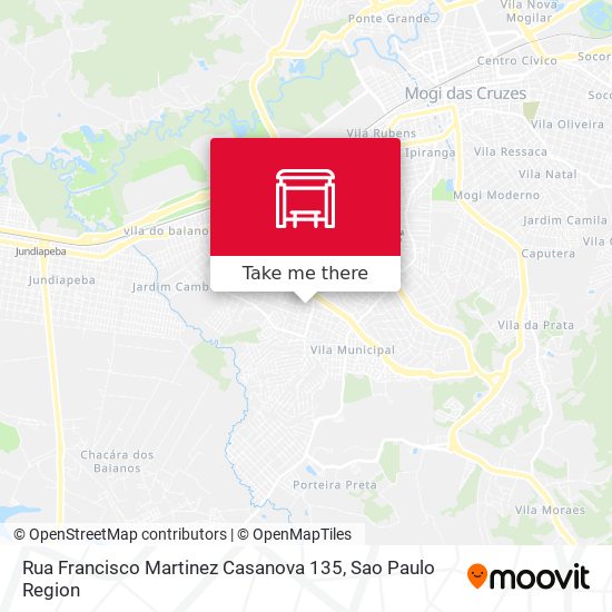 Rua Francisco Martinez Casanova 135 map