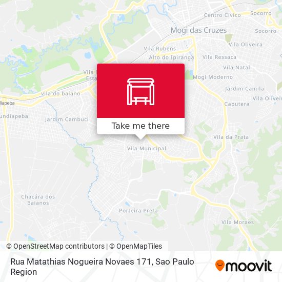 Mapa Rua Matathias Nogueira Novaes 171