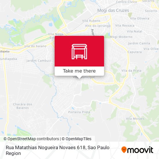 Rua Matathias Nogueira Novaes 618 map