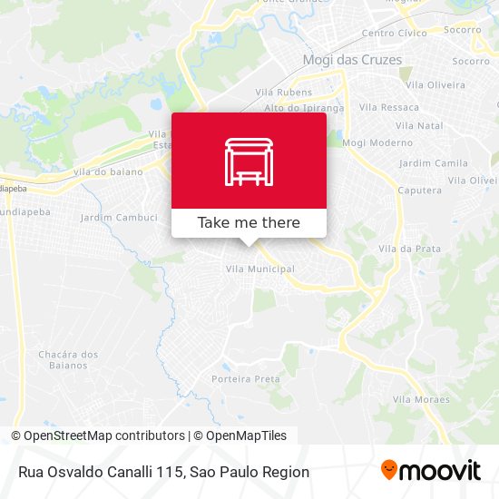 Rua Osvaldo Canalli 115 map
