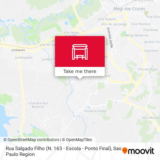 Rua Salgado Filho (N. 163 - Escola - Ponto Final) map
