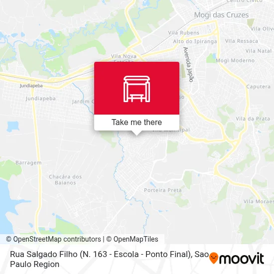 Rua Salgado Filho (N. 163 - Escola - Ponto Final) map