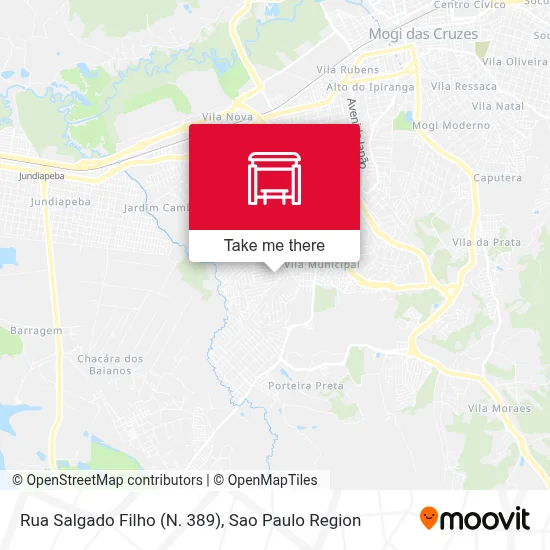 Rua Salgado Filho (N. 389) map