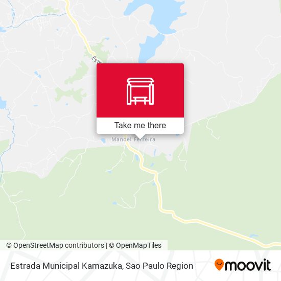 Estrada Municipal Kamazuka map
