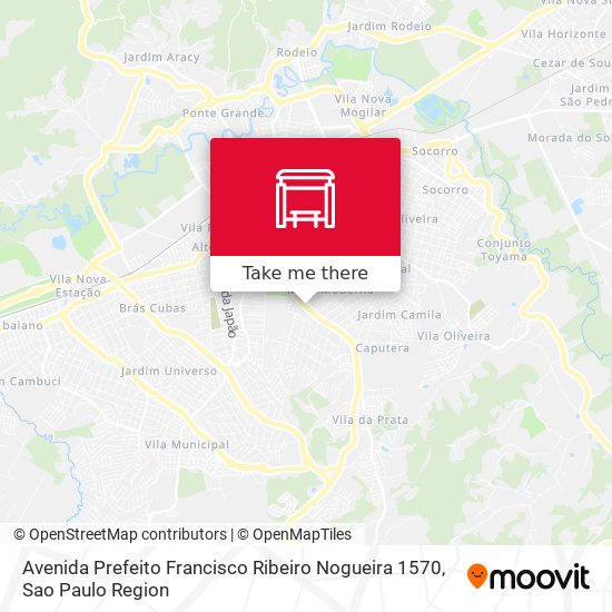 Avenida Prefeito Francisco Ribeiro Nogueira 1570 map