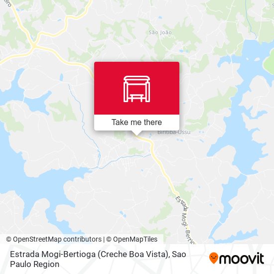 Estrada Mogi-Bertioga (Creche Boa Vista) map