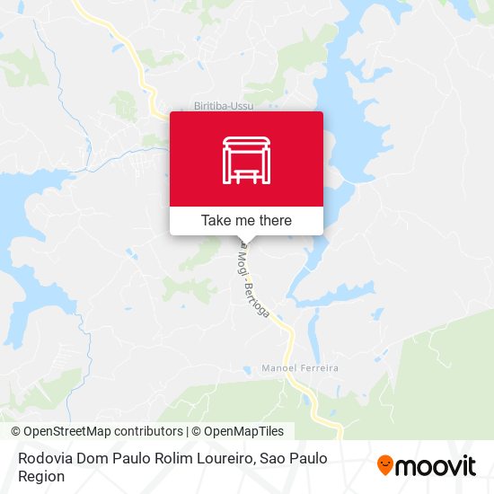 Rodovia Dom Paulo Rolim Loureiro map
