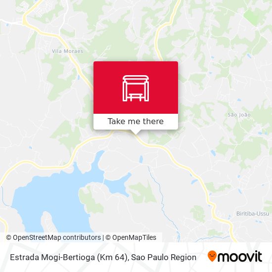 Estrada Mogi-Bertioga (Km 64) map