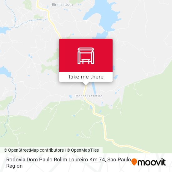 Rodovia Dom Paulo Rolim Loureiro Km 74 map