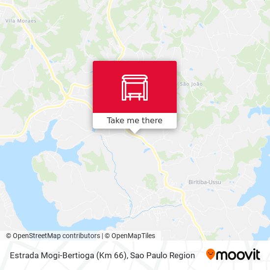 Estrada Mogi-Bertioga (Km 66) map