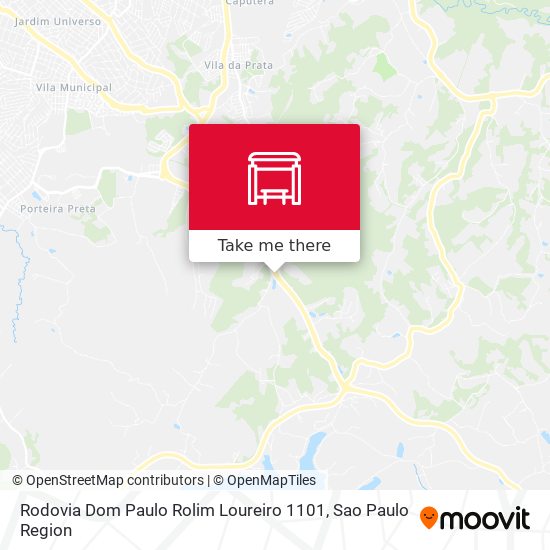 Rodovia Dom Paulo Rolim Loureiro 1101 map