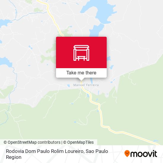 Rodovia Dom Paulo Rolim Loureiro map