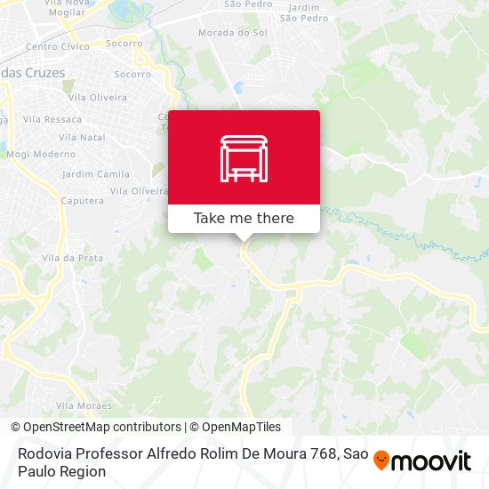 Rodovia Professor Alfredo Rolim De Moura 768 map