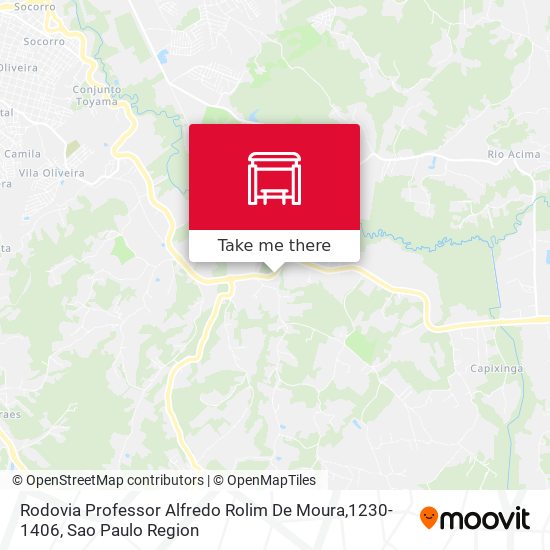 Rodovia Professor Alfredo Rolim De Moura,1230-1406 map