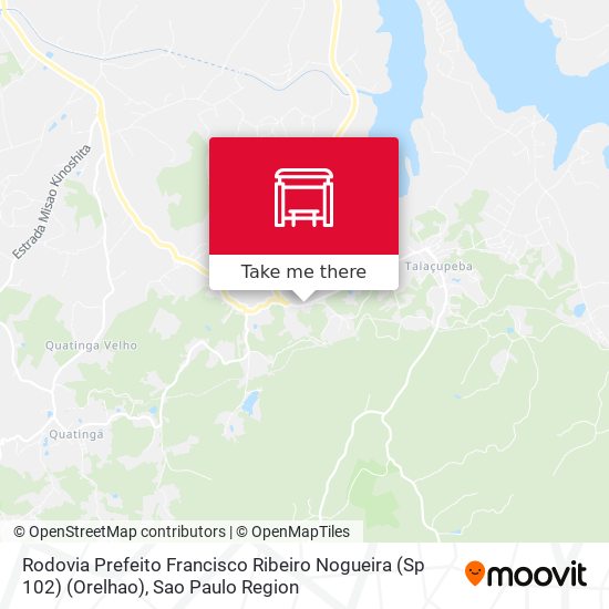 Rodovia Prefeito Francisco Ribeiro Nogueira (Sp 102) (Orelhao) map