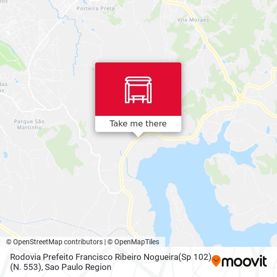 Rodovia Prefeito Francisco Ribeiro Nogueira(Sp 102) (N. 553) map