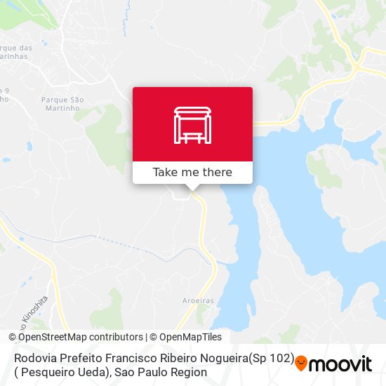 Rodovia Prefeito Francisco Ribeiro Nogueira(Sp 102) ( Pesqueiro Ueda) map
