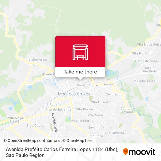 Avenida Prefeito Carlos Ferreira Lopes 1184 (Ubc) map