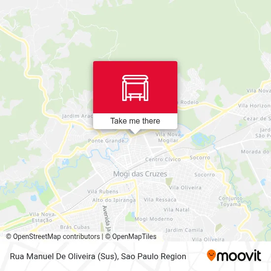 Rua Manuel De Oliveira (Sus) map