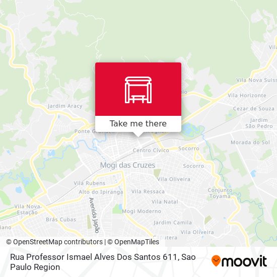 Rua Professor Ismael Alves Dos Santos 611 map