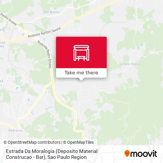 Estrada Da Moralogia (Deposito Material Construcao - Bar) map