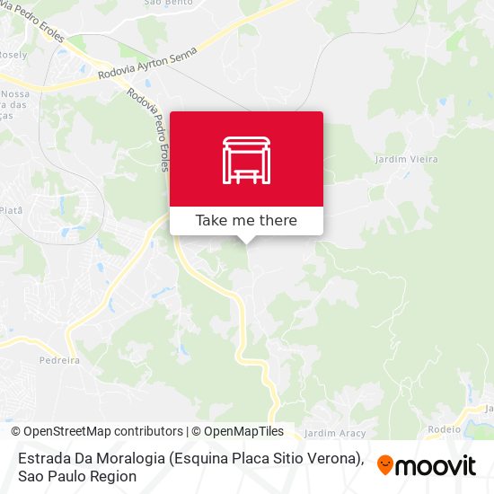 Estrada Da Moralogia (Esquina Placa Sitio Verona) map