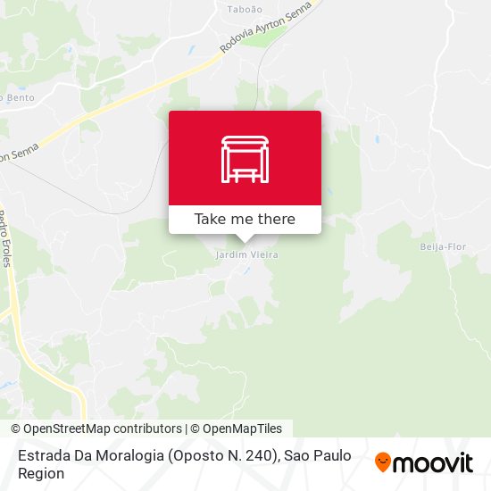 Estrada Da Moralogia (Oposto N. 240) map