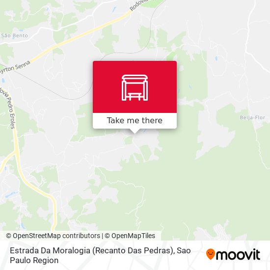 Estrada Da Moralogia (Recanto Das Pedras) map