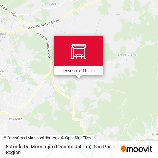 Estrada Da Moralogia (Recanto Jatoba) map