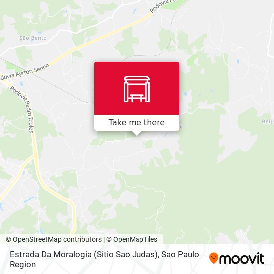 Estrada Da Moralogia (Sitio Sao Judas) map