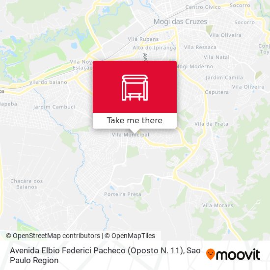 Avenida Elbio Federici Pacheco (Oposto N. 11) map