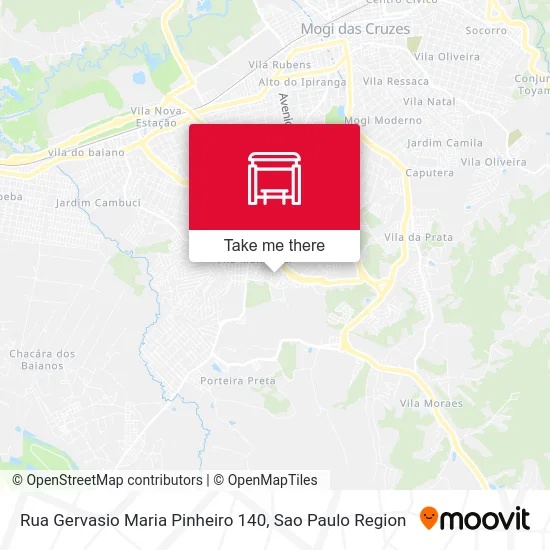 Rua Gervasio Maria Pinheiro 140 map