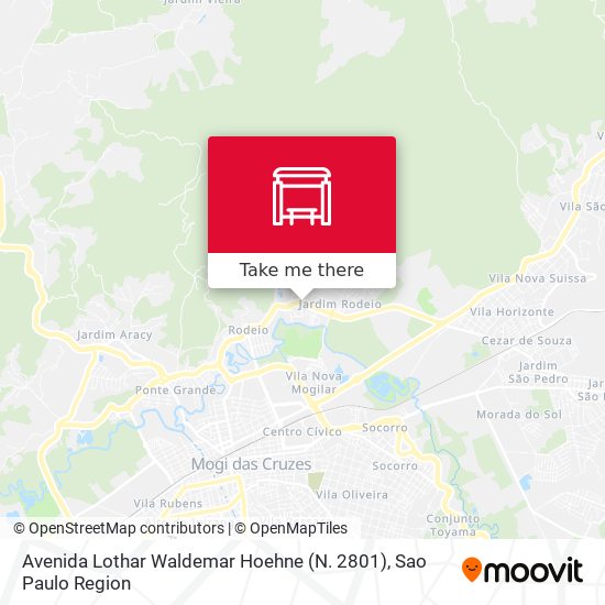 Avenida Lothar Waldemar Hoehne (N. 2801) map