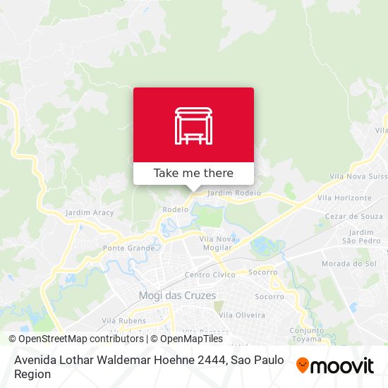 Avenida Lothar Waldemar Hoehne 2444 map