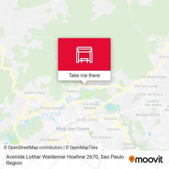 Avenida Lothar Waldemar Hoehne 2670 map