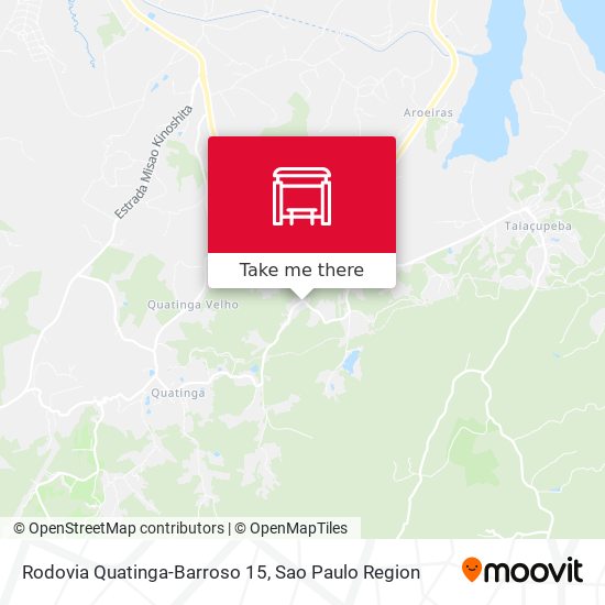 Rodovia Quatinga-Barroso 15 map
