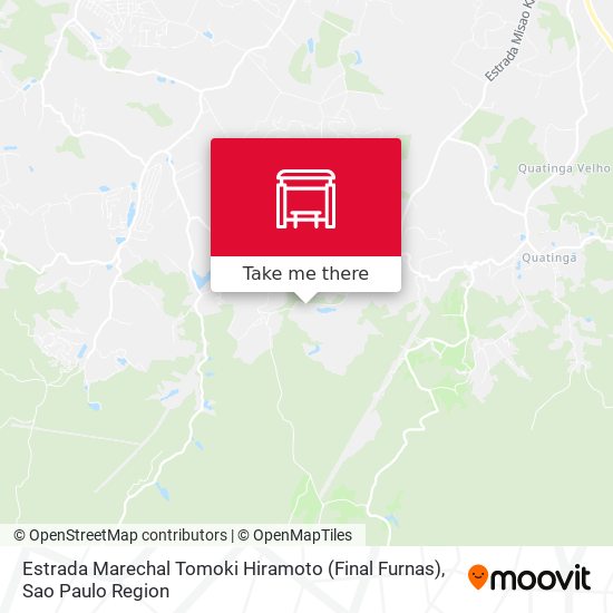 Estrada Marechal Tomoki Hiramoto (Final Furnas) map