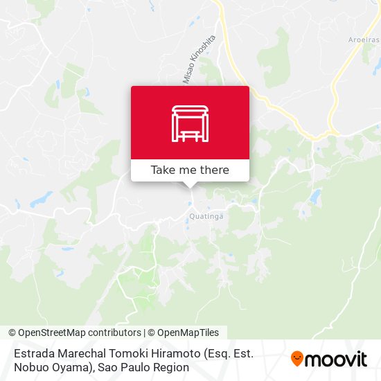 Estrada Marechal Tomoki Hiramoto (Esq. Est. Nobuo Oyama) map